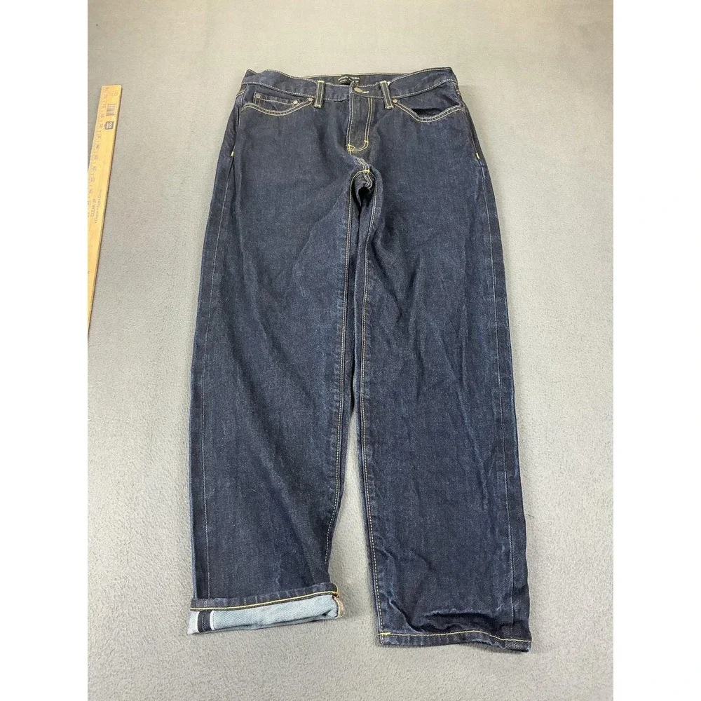 Banana Republic Jeans Mens 31x30 Dark Wash Blue Straight Classic Denim